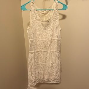 Off-white lace Express dress